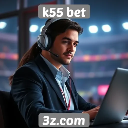 Atendimento ao cliente no k55 bet